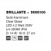 Sieninis šviestuvas BRILLANTE 9695100